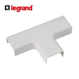 Raccord T pour goulotte DLP 20x12,5 blanc